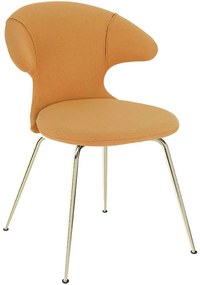Καρέκλα Τραπεζαρίας Time Flies Horizons S 590-06C5901-1 57x59x83cm Tangerine-Brass Umage Steel,Polyester