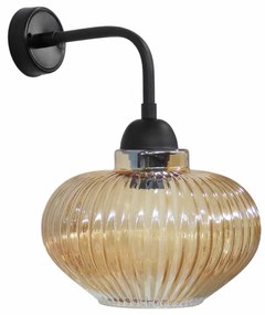 Απλίκα Τοίχου Heronia Rigato 02-0334 Amber