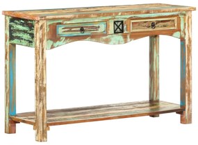 vidaXL Τραπέζι Κονσόλα 120 x 40 x 75 εκ. από Μασίφ Ανακυκλωμένο Ξύλο