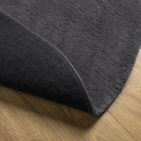 vidaXL Χαλί "HUARTE" Ανθρακί 160x230 εκ. Ωοειδές
