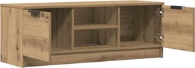 vidaXL Ντουλάπι τηλεόρασης Artisan Oak 102x35x36,5 cm