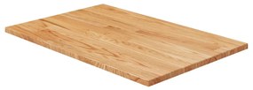 vidaXL Πάγκος Μπάνιου Αν. Καφέ 60 x 40 x 1,5 εκ. Επεξ. Μασίφ Ξύλο