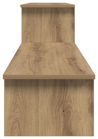 vidaXL Ντουλάπι TV artisan δρυς 180 x 30 x 43 εκ. Επεξεργασμένο ξύλο