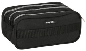 Κασετίνα Safta Stone Μαύρο 21,5 x 10 x 8 cm