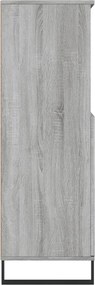 vidaXL Ντουλάπι Γκρι Sonoma 60 x 36 x 110 εκ. από Επεξεργασμένο Ξύλο