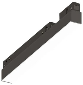 Γραμμικό Φωτιστικό Ράγας LED 7W 48VDC Μαύρο 3000Κ Dimmer 1-10V Ego 303789 Ideal Lux 303789