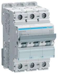 Αυτόματη Ασφάλεια 10Ka B 3x40A NBN340A Hager NBN340A
