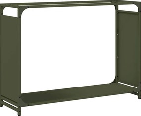 vidaXL Ράφι Καυσόξυλων 90x28x65 εκ. Χάλυβας ψυχρής έλασης