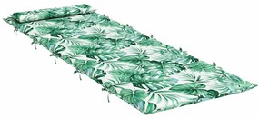 vidaXL Μαξιλάρι Ξαπλώστρας Σχ. Φύλλων 180x60x4 εκ. από Ύφασμα Oxford