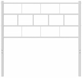 vidaXL Ανταλλακτικό κεφαλάρι Λευκό 75 εκ. Μεταλλικό