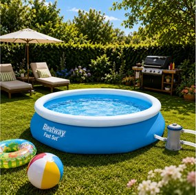 ΠΙΣΊΝΕΣ ΚΉΠΟΥ - ΒΕΡΆΝΤΑΣ POOL BESTWAY FAST 305X76CM PVC 57270 CB