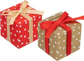 ΕΟΡΤΑΣΤΙΚΌ ΤΡΑΠΈΖΙ GIFT PLACE TAG 4CM X2 ATMOSPHERA 183373