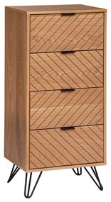 Συρταριέρα 4 Θέσεων (48x34x106) A-S Naomi Chest 185024