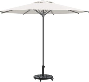 vidaXL Βάση ομπρέλας Art Deco Μαύρο Ø 45 x 39,5 εκ Σίδερο