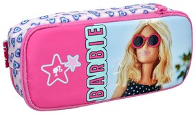 Κασετίνα Διπλή (23.5x10.5x6) Gim Barbie Holographic