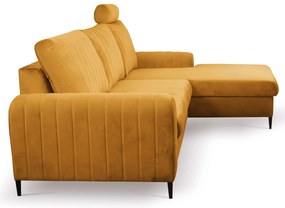 Γωνιακός καναπές Monte-Moustardi-Deksia