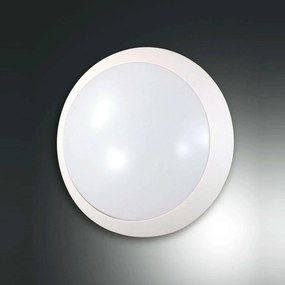Φωτιστικό Οροφής - Τοίχου Wigton 3230-61-102 White Fabas Luce Πλαστικό
