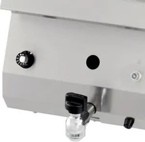 Heavy Duty Deep Fryer - 1 x 12L - Single Unit - 70cm Deep - with Drain Tap - Gas