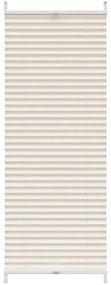 vidaXL Πλισέ ρόλερ σκίασης 50x150cm Κρεμ