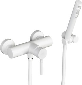 La Torre New Tech White Matt 12060 - Μπαταρία ντουζιέρας