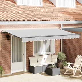 vidaXL Ηλεκτρική Τέντα Κορ Frame Ανακλινόμενη 4x2 cm Μεταλλική