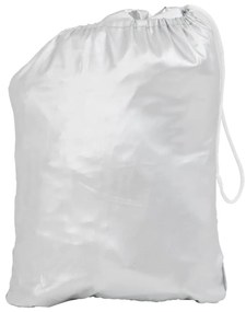 vidaXL Ημικουκούλα Αυτοκινήτου με Γάντζους Ασημί XL