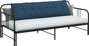 vidaXL Μαξιλάρι Πλάτης Μπλε 180 x 19 x 50 εκ ύφασμα