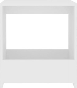 vidaXL Τραπέζι Βοηθητικό Λευκό 50 x 26 x 50 εκ. Επεξ. Ξύλο