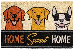 Πατάκι Εισόδου Ruco Print 792 Home Dogs 40X60cm Beige-Multi Sdim 40Χ60