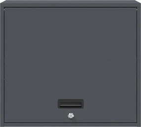 VidaXL Ντουλάπι τοίχου για γκαράζ Ανθρακί 60 x 40 x 53 εκ