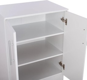 ΠΑΠΟΥΤΣΟΘΗΚΗ ΝΤΟΥΛΑΠΙ EMERIE HM2206.05 ΜΕΛΑΜΙΝΗ ΛΕΥΚΗ 60x40x80Υεκ.