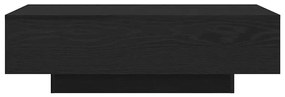 vidaXL Τραπεζάκι Σαλονιού Μαύρη δρυς 100 x 49.5 x 31 cm