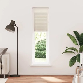 vidaXL Σύστημα Σκίασης Πλισέ Κρεμ 40 x 200 εκ.