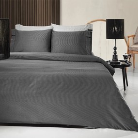Σεντόνι Minimal Με Λάστιχο Black-White Guy Laroche Υπέρδιπλo 160x235cm 100% Βαμβακοσατέν