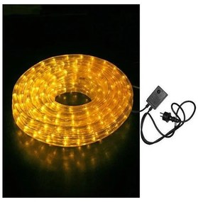 Φωτοσωλήνας LED Κίτρινη 10μ Φ13mm 36LED/m Δικάναλη 30-261030 Lumen 30-261030 Κίτρινο