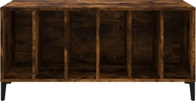 vidaXL Δισκοθήκη Καπνιστή Δρυς 100x38x48 εκ. από Επεξεργασμένο Ξύλο