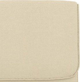 vidaXL Πολυθρόνα Κρεμ 55x64x80 εκ. Υφασμάτινη
