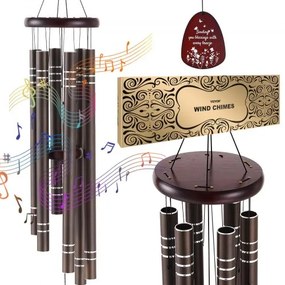 VEVOR Wind Chimes for Outside 1067 mm Aluminum Memorial Deep Tone Wind Chimes