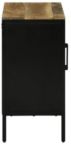 vidaXL Μπουφές 70x35x70 εκ. Συμπαγές Τραχύ Ξύλο Μάνγκο