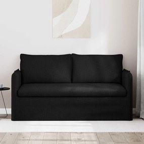 vidaXL Καναπές Μαύρο 156 x 82 x 85 εκ ύφασμα
