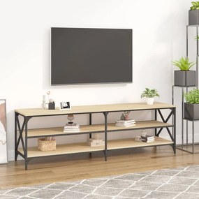 vidaXL Έπιπλο Τηλεόρασης Sonoma Δρυς 160x40x50 εκ. Επεξ. Ξύλο