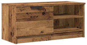 ντουλάπι τηλεόρασης vidaXL Παλιό ξύλο 80x35x36,5cm Κατασκευασμένο ξύλο
