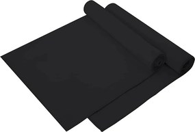 vidaXL Αθλητικές Πετσέτες 2 pcs Μαύρο 140 x 70 εκ