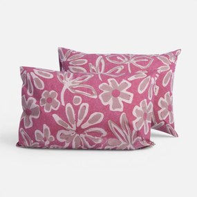 Μαξιλαροθήκη (52x72) Nef-Nef Homeware Harmony Bordo