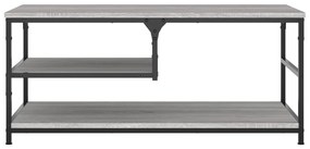 vidaXL Τραπεζάκι Σαλονιού Γκρι Sonoma 90 x 49 x 40 εκ. Επεξεργ. Ξύλο