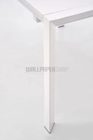 Tand XL Ανοιγομενη Τραπεζαρια Λευκη
