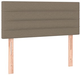 ΚΡΕΒΑΤΙ BOXSPRING ΜΕ ΣΤΡΩΜΑ TAUPE 90X200 ΕΚ. ΥΦΑΣΜΑΤΙΝΟ 3140669