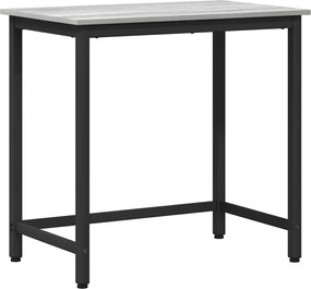 vidaXL τραπέζι Γκρίζο Σονομα 100 x 50 x 76,5 εκ.