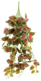 Τεχνητό Κρεμαστό Φυτό Coleus 20255 45x17x90cm Multi GloboStar Πολυαιθυλένιο,Ύφασμα