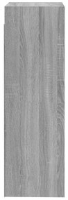 vidaXL Έπιπλα Τηλεόρασης 2 τεμ. Γκρι Sonoma30,5x30x90 εκ. Επεξ. Ξύλο